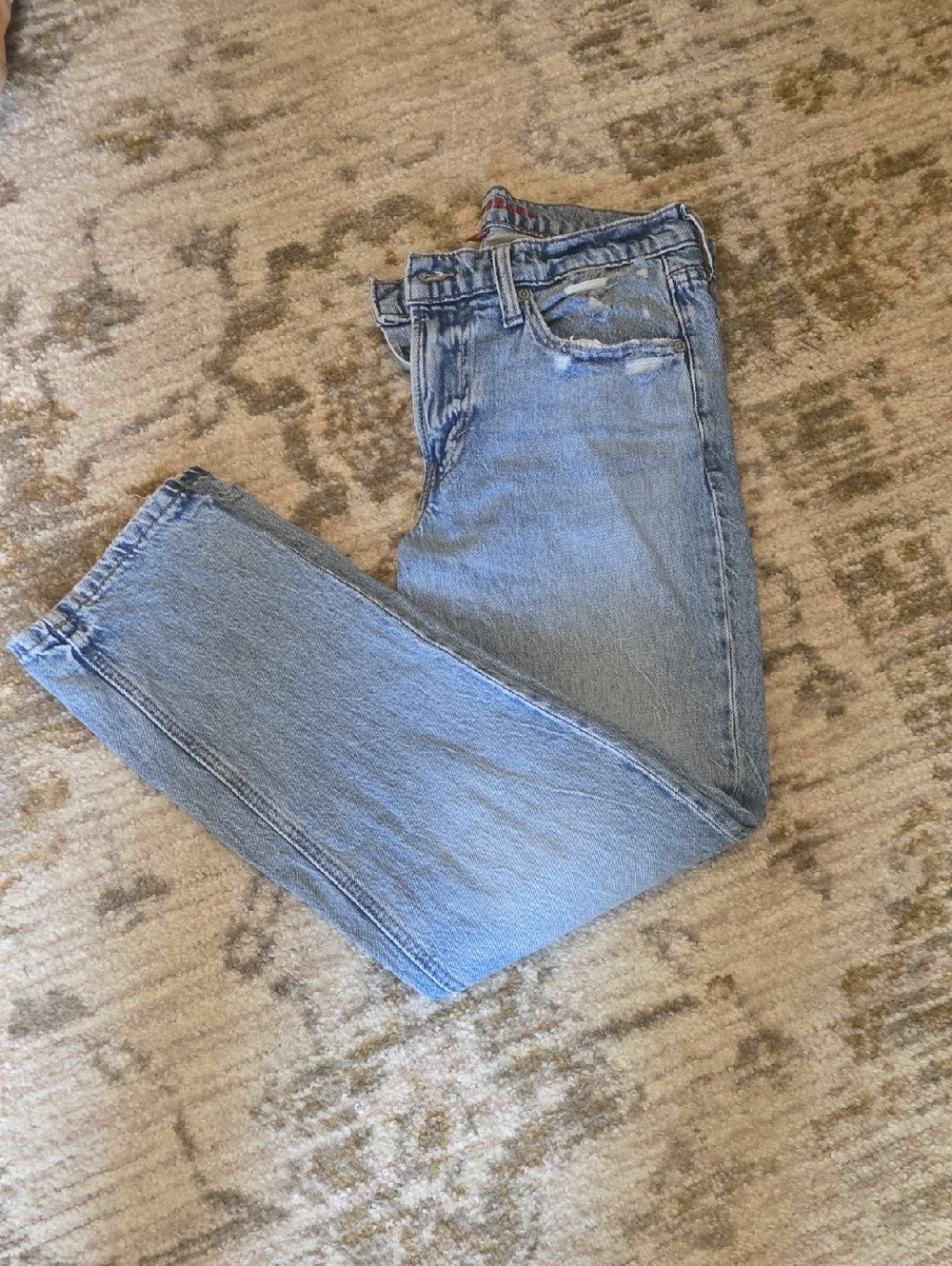Lucky Brand Light Blue Straight Jeans